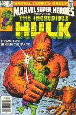 Buy Marvel Super-Heroes (Vol. 1) #95 (Newsstand) VG; Marvel | Low Grade - Hulk 145 R • 2.96£