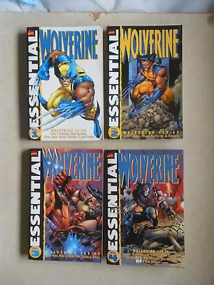 Buy ESSENTIAL WOLVERINE - Volumes 1, 2, 3 & 4 - Marvel Comics • 42.99£