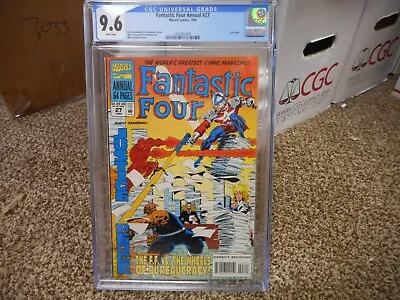 Buy Fantastic Four Annual 27 Cgc 9.6 Marvel 1994 1st Time Variance Authority Loki TV • 47.96£