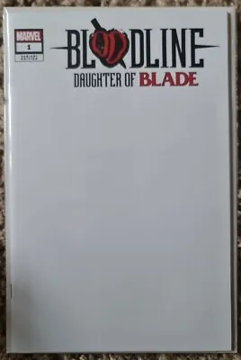 Buy Bloodline Daughter Of Blade #1 Marvel Comic Blank Variant Cover READ DESCRIPTION • 7.49£