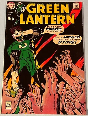 Buy Green Lantern #71 VF+ DC 1969 Silver Age Gil Kane • 39.97£