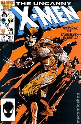 Buy Uncanny X-Men #212D FN 6.0 1986 Stock Image • 12.65£