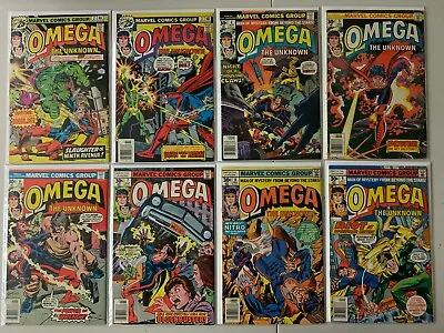 Buy Omega The Unknown Comics Lot #2-10 9 Diff Avg 5.0 (1976-77) • 22.38£