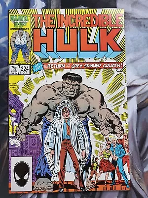 Buy The Incredible Hulk #324 (1986), Return Of The Grey Hulk! VF-NM!!  • 39.53£