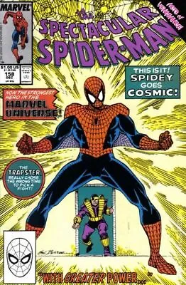 Buy Spectacular Spider-Man Peter Parker #158D FN/VF 7.0 1989 Stock Image • 2.93£