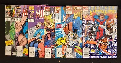 Buy New Mutants 7 Issue Lot #86, 88, 89, 91, 95, 96, 100 (Marvel 1991) VF- (Avg) • 52.03£
