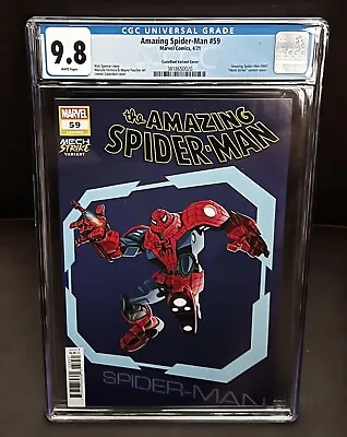 Buy Amazing Spider-Man #59 Mech Strike Variant CGC Universal Grade 9.8 Marvel 2021 • 67.20£