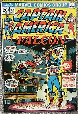 Buy Captain America Comic (marvel,1973) #168 1st Appearance Of Helmut Zemo ~ • 61.47£