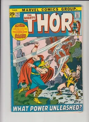 Buy Thor #193 Vg+ Silver Surfer!! • 25.58£
