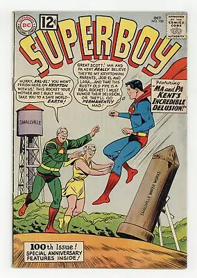 Buy Superboy #100 VG 4.0 1962 • 26.54£