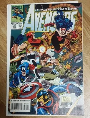 Buy Marvel Comics Avengers #370 NM-MT DIRECT EDITION Boarded & Bagged • 3.16£