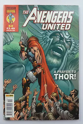 Buy The Avengers United #54 - Marvel UK Panini 29 June 2005 VF- 7.5 • 5.25£