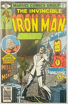 Buy 1979- Invincible Iron Man #125- 1st Rhodes On Cover-High Grade- NM-/NM • 15.99£