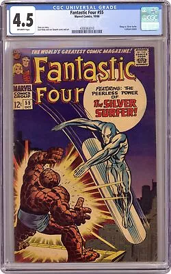 Buy Fantastic Four #55 CGC 4.5 1966 4308363010 • 120.64£