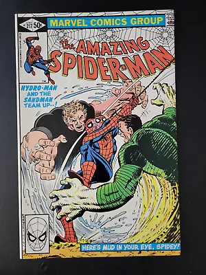 Buy Amazing Spider-Man 217 Team-up Of Sandman And Hydro-Man • 11.99£