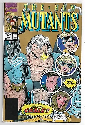 Buy The New Mutants #87 First Appearance Of Cable Second Printing VFN (1990) Marvel • 7.75£