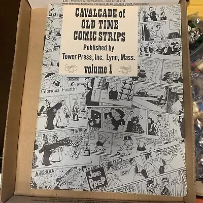 Buy Cavalcade Of Old Time Comic Strips Tower Press Inc. Volume 1 & 2 1974 • 18.92£