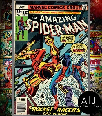 Buy Amazing Spider-Man #182 FN- 5.5 Marvel Comics 1978 • 5.73£