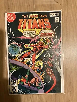 Buy The New Teen Titans 6, Dc Comics, April 1981 • 10£