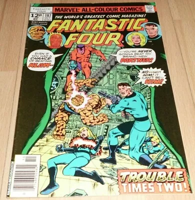 Buy Fantastic Four (1961 1st Series) #187...Published Oct 1977 By Marvel. • 19.99£
