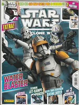 Buy STAR WARS: THE CLONE WARS #35/2012 No Extra/Poster, Panini COMICHEFT Z2 • 1.55£