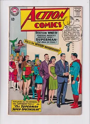 Buy Action Comics (1938) # 309 (4.0-VG) (1351693) JFK Appearance 1964 • 36£
