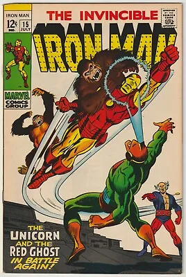 Buy Invincible Iron Man  #15  (Marvel 1969)     VFN • 34.95£