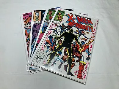 Buy X-Men And The Micronauts 1-4 NM To VF/NM Copper Age Complete Series 1984 • 12.03£