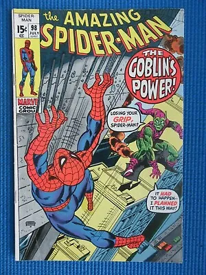 Buy Amazing Spider-man #98, FN+ 6.5, No Comics Code, Drug Issue, Green Goblin • 72.71£