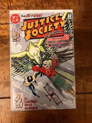 Buy Dc Comics - Justice Of Society Of America #6 Of 8 1991 Good Condition • 4.29£