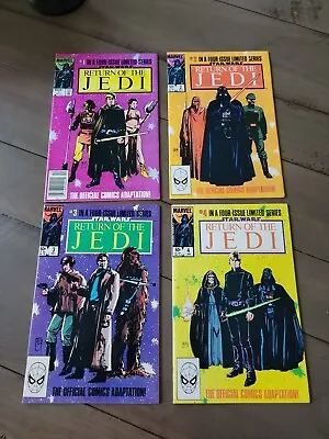 Buy Marvel Star Wars Return Of The Jedi #1 #2 #3 #4 • 39.53£
