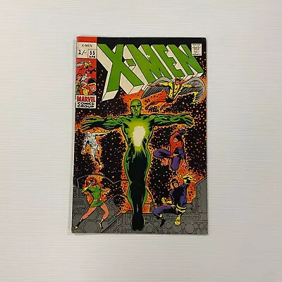 Buy X-Men #55 1969 VG/FN Cent Copy Pence Stamp • 50£