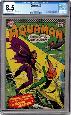 Buy Aquaman #29 CGC 8.5 1966 1232672003 1st App. Ocean Master • 539.27£