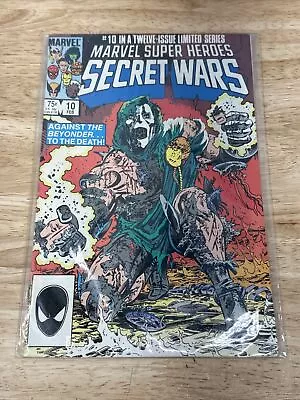 Buy Marvel Super Heroes Secret Wars #10 Feb 1985 Classic Doctor Doom Cover MCU  • 11.85£