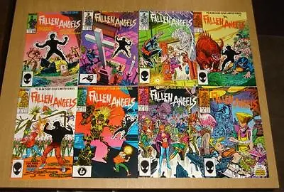 Buy Fallen Angels #1-8 Marvel Comics 1987 New Mutants Scarce Set (8) • 15.99£
