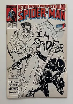 Buy Spectacular Spider-Man #133 Copper Age Comic (Marvel 1987) VF Condition Issue. • 9.50£