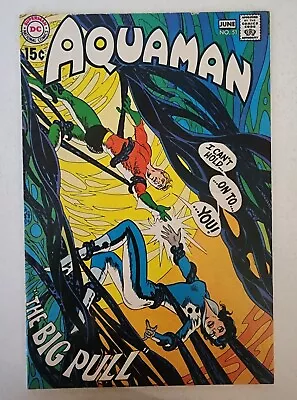Buy Aquaman #51 - Neal Adams Deadman Art (DC, June 1970) The Big Pull • 28.15£