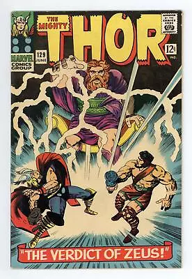 Buy Thor #129 FN- 5.5 1966 1st App. Ares In Marvel Universe • 65.56£