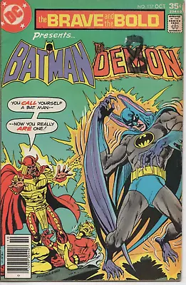 Buy Brave & The Bold # 137 Batman & The Demon Oct 1977 Marked Cover Boarded • 3.99£