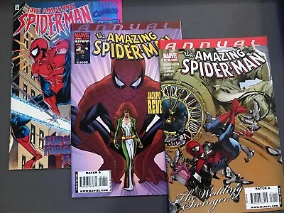 Buy The Amazing Spider-man Annuals #s 1997, 35,36 (High Grades)Jackpot • 15.65£
