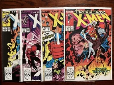 Buy Uncanny X-Men #243 #246 #247 #255 Lot Marvel Wolverine • 11.58£