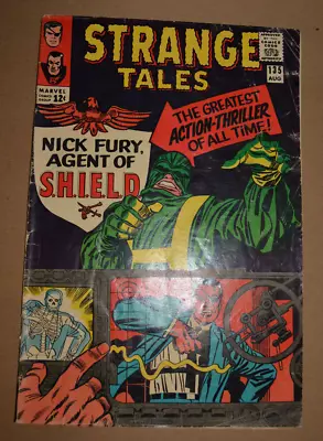 Buy Strange Tales #135 1st Nick Fury Agent Of Shield Raw Silver Age 1965 Marvel • 71.15£