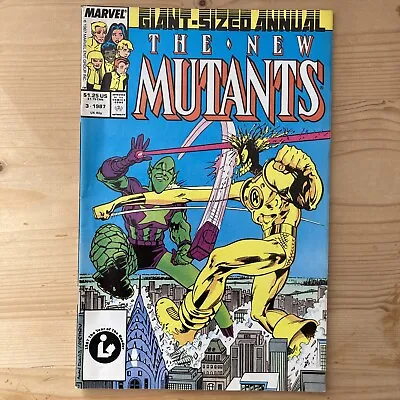 Buy The New Mutants Annual #3 (vol.1) - 1987 -Marvel Comics • 3£