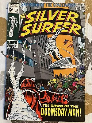 Buy Silver Surfer 13 FN+ 1970 Marvel, Stan Lee, John Buscema, • 35.75£