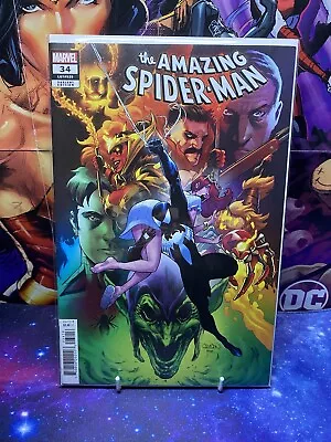 Buy The Amazing Spider-Man #34 1:25 Gleason Variant Marvel Comics 2023 • 12.99£