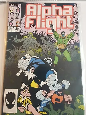 Buy Alpha Flight #30 Marvel Comics Jan 1986 John Byrne Rare Vf+ • 2.99£