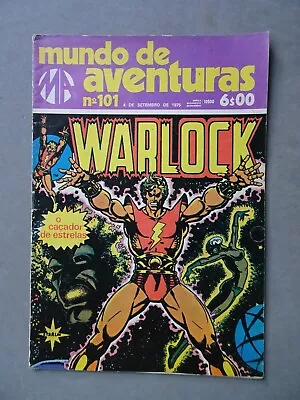 Buy Mundo De Aventuras #101 Strange Tales #178 Warlock Portuguese Edition  • 53.81£