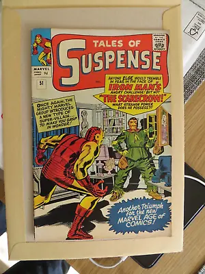 Buy Tales Of Suspense 51 Ironman 1st Scarecrow KEY ISSUE + The Watcher Grade 6-7 • 279.99£