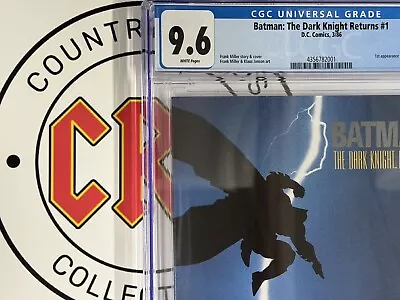 Buy DC Comics (3/86) Batman The Dark Knight Returns #1 CGC 9.6 • 276.70£