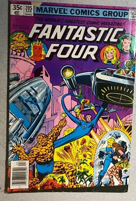 Buy FANTASTIC FOUR #205 (1979) Marvel Comics VG+ • 11.06£